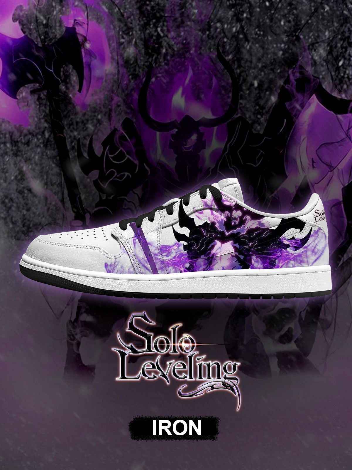 Iron V.2 Custom Low-Top Court Sneakers
