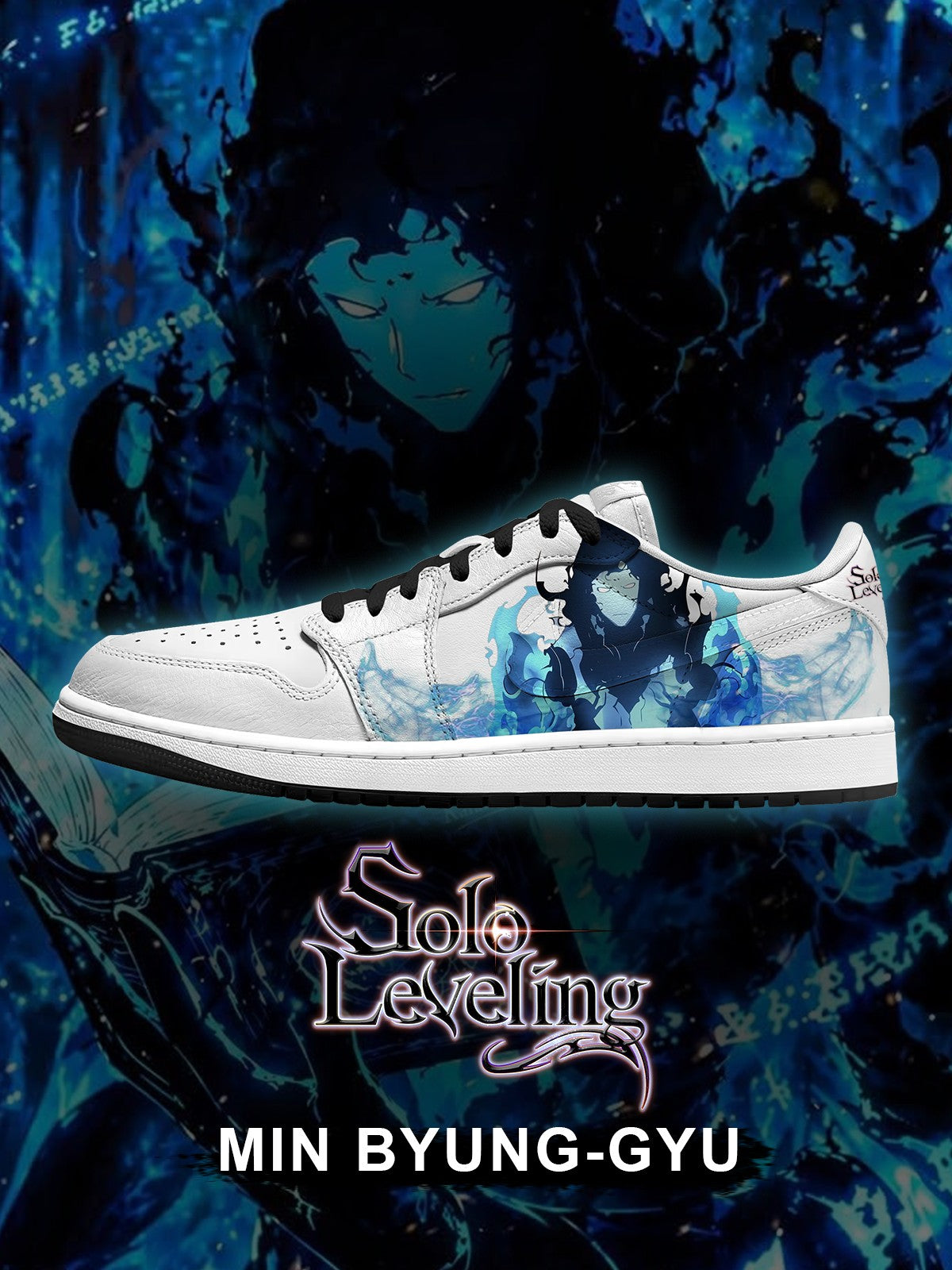 Min byung-gyu V.1 Custom Low-Top Court Sneakers