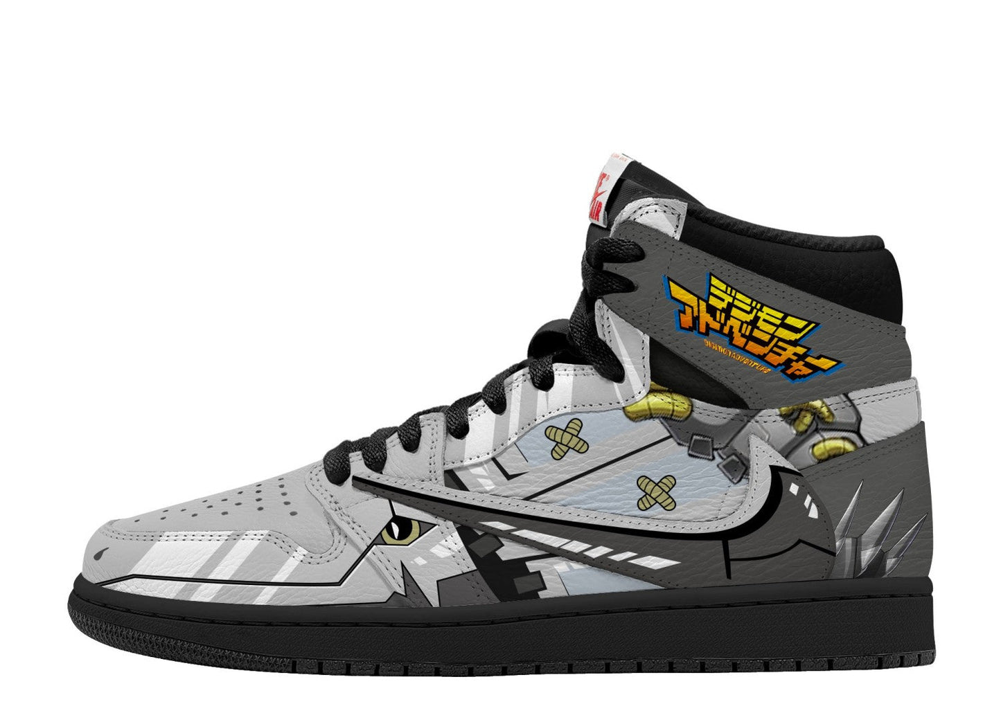 BlackWarGreymon V.1 Custom TS High Sneakers