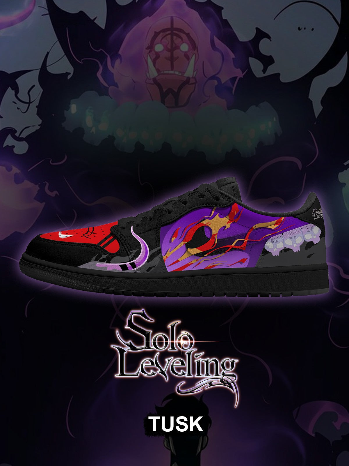 Tusk V.1 Custom Low-Top Court Sneakers