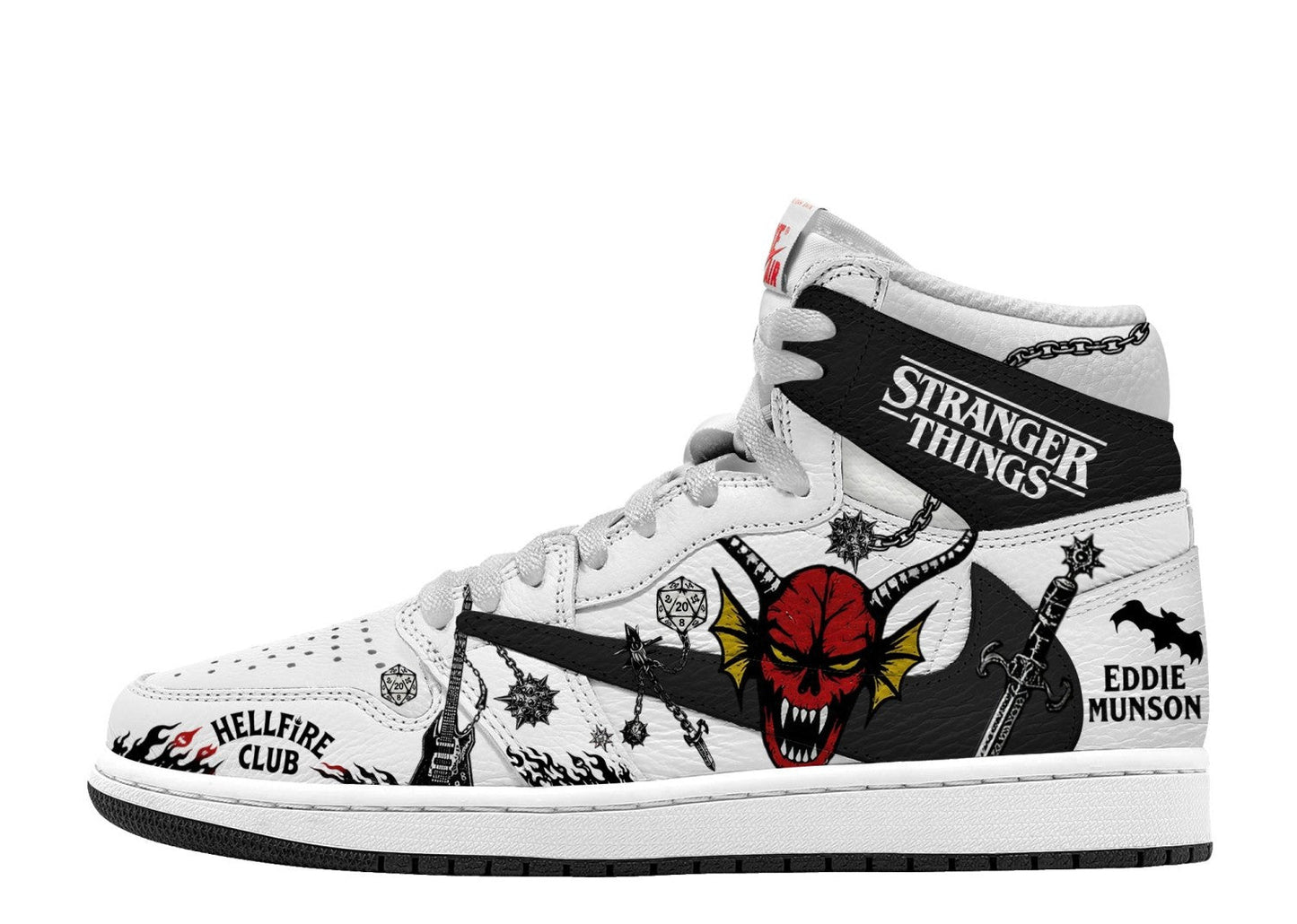 Eddie Munson V.1 Custom TS High Sneakers