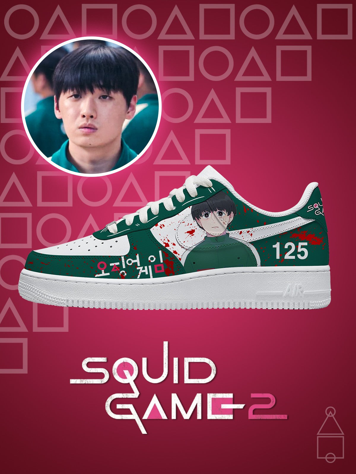 Player 125 V.1 Custom Sneakers