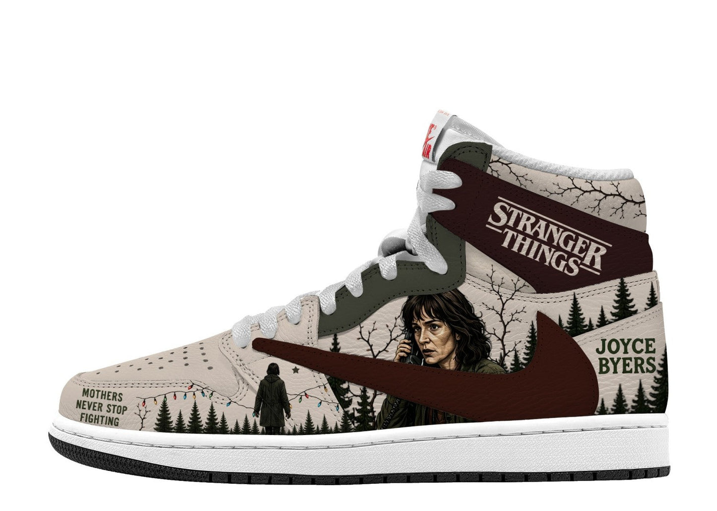 Joyce Byers V.1 Custom TS High Sneakers