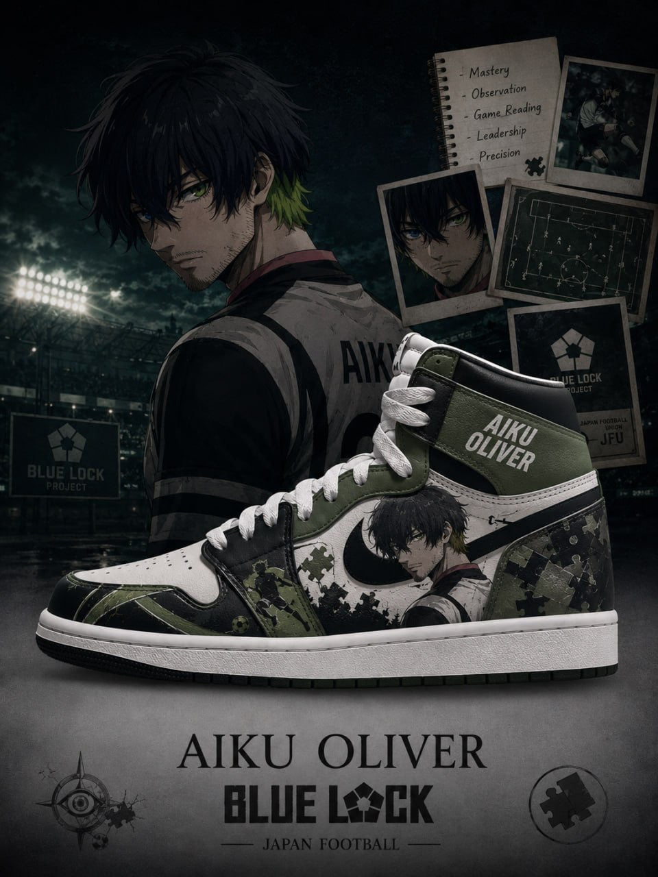 Oliver Aiku V.3 Custom High-Top Sneakers