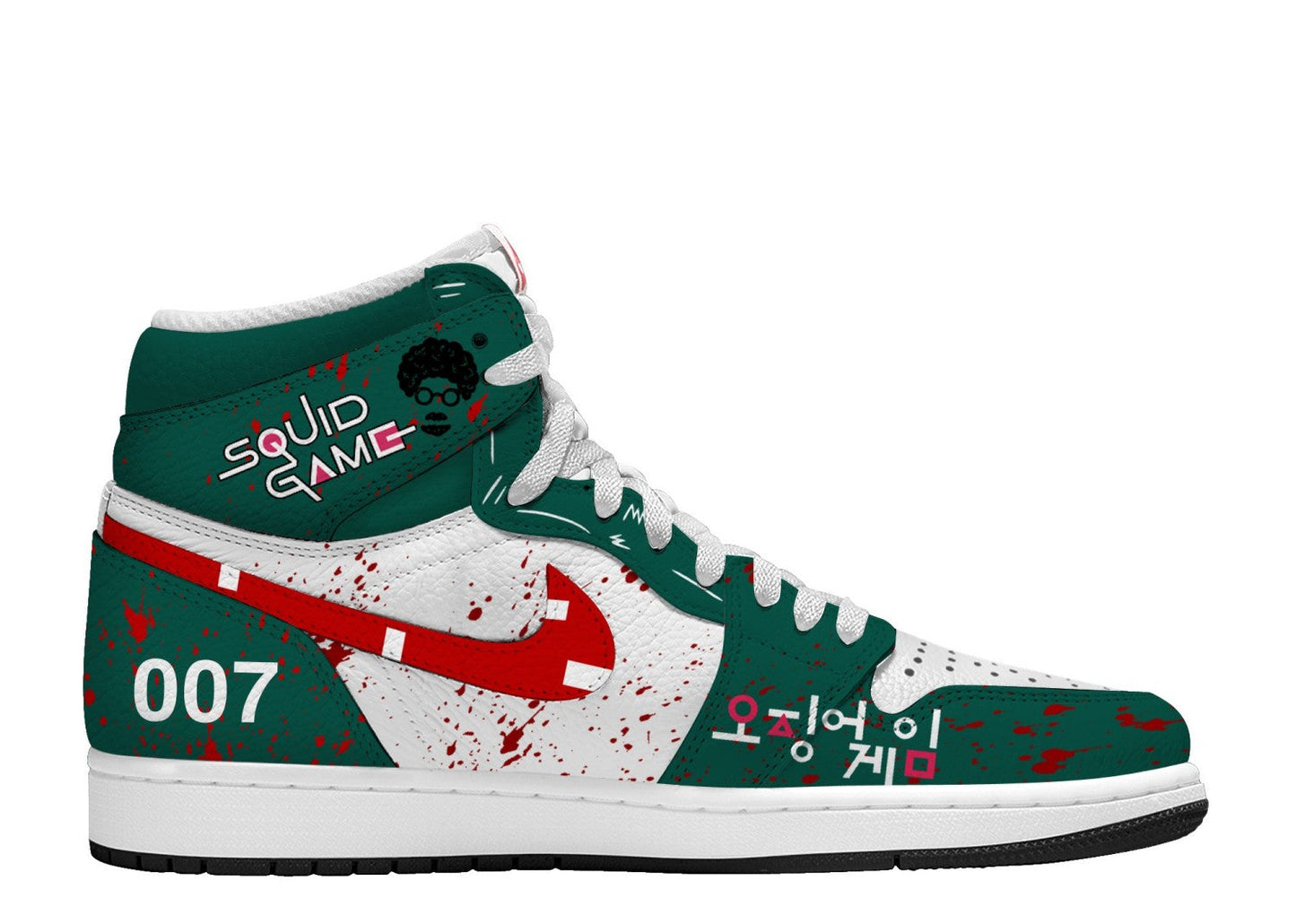 Player 007 V.1 Custom TS High Sneakers