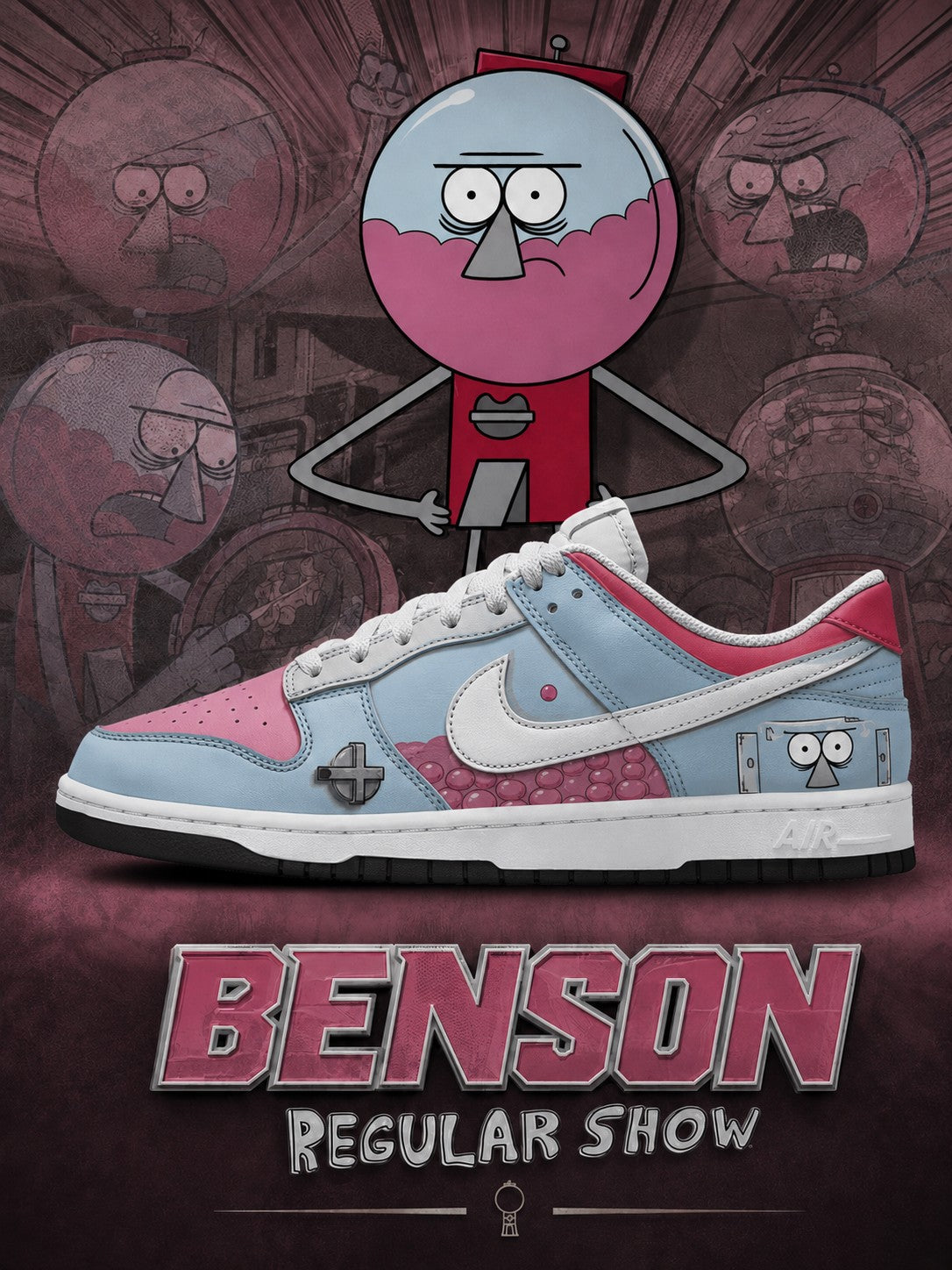 Benson V.1 Custom SB-Style Sneakers