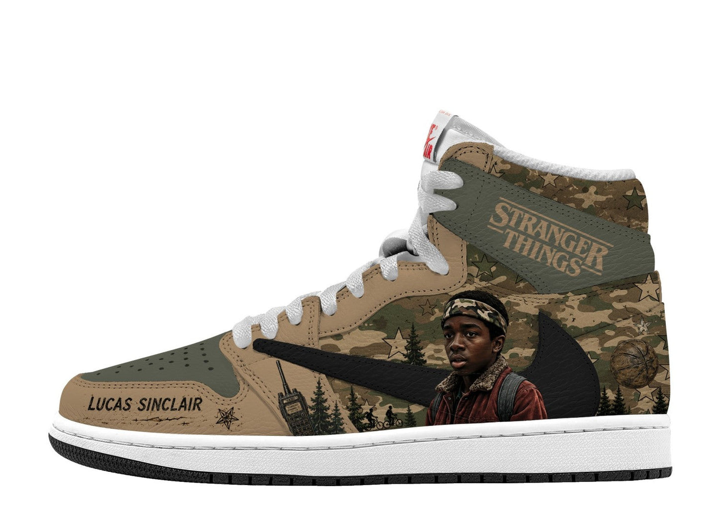 Lucas Sinclair V.1 Custom TS High Sneakers