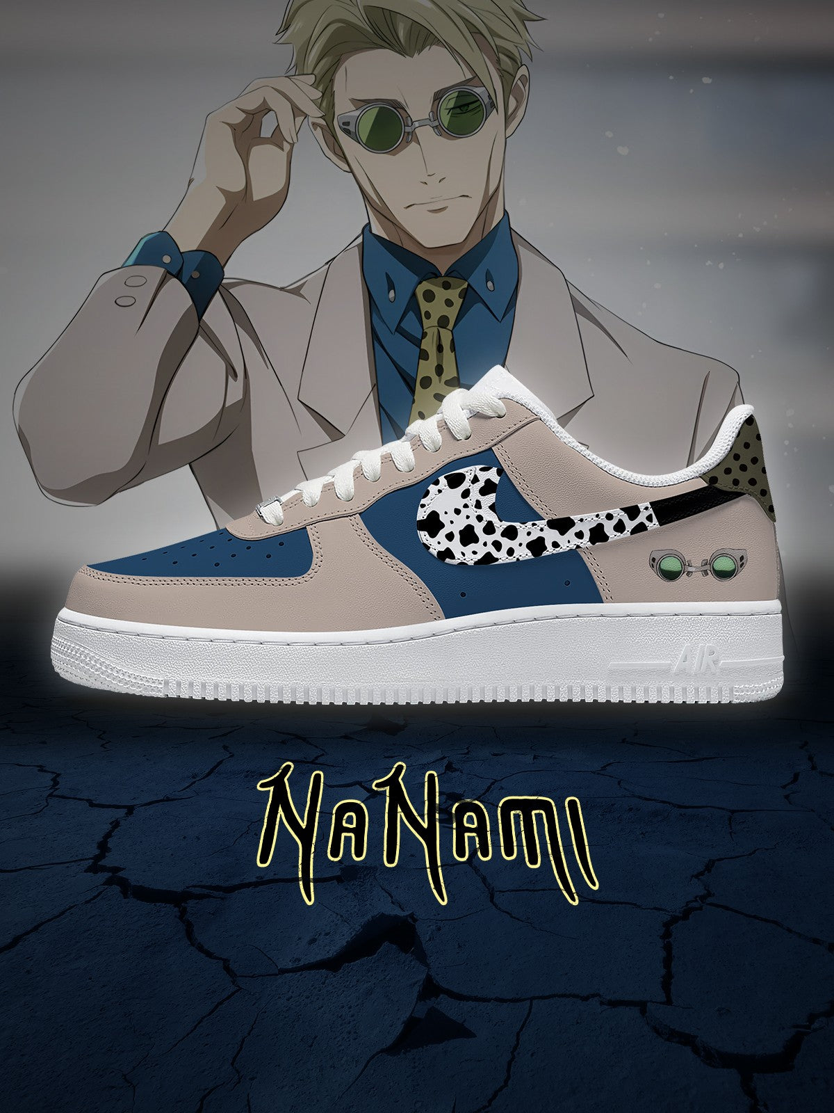Kento Nanami V.5 Custom Air-Style Sneakers