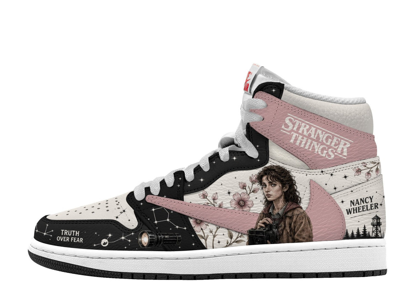 Nancy Wheeler V.1 Custom TS High Sneakers