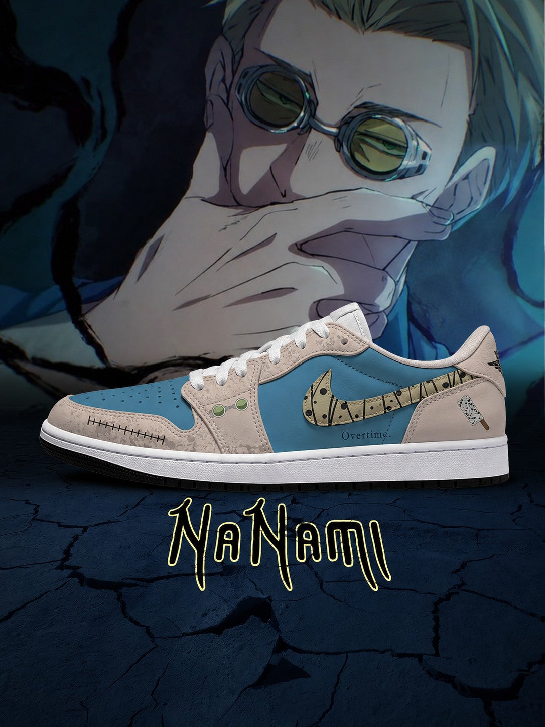 NaNami V.1 Custom Low-Top Court Sneakers
