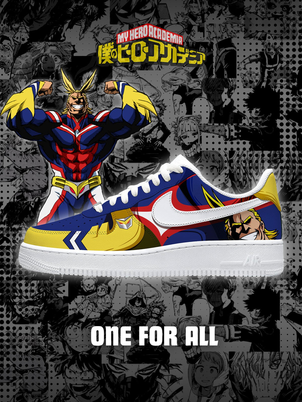One For All Custom Sneakers
