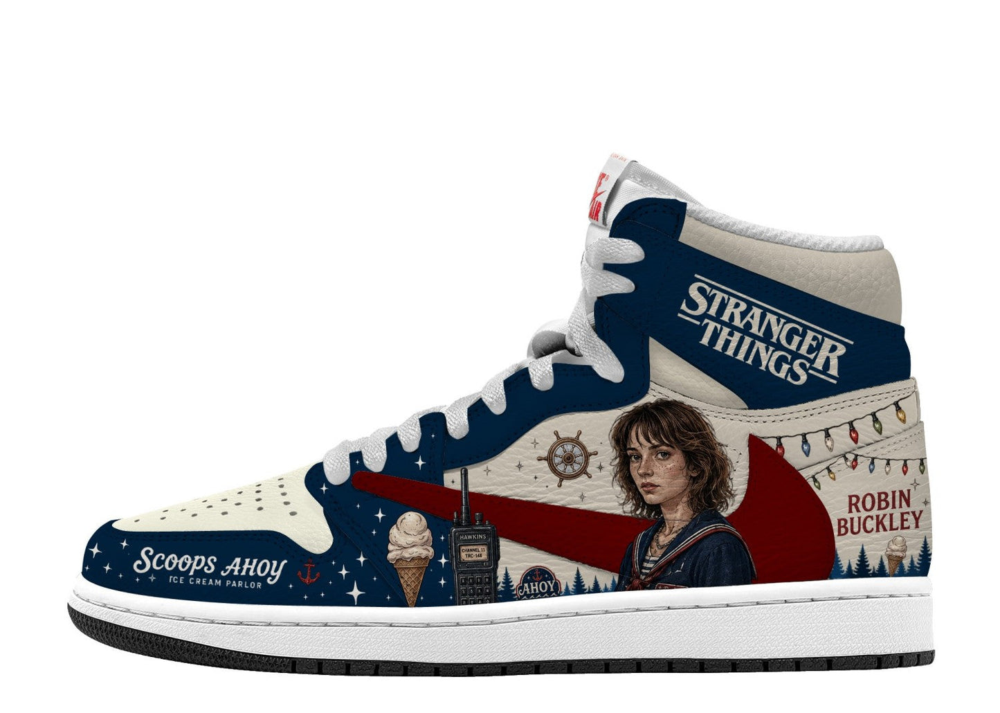 Robin Buckley V.1 Custom TS High Sneakers