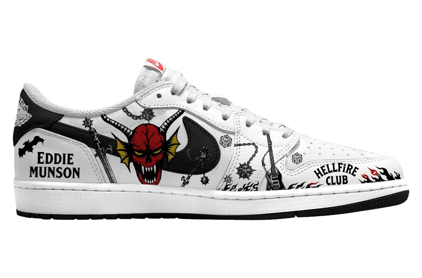 Eddie Munson V.1 Custom TS Low Sneakers