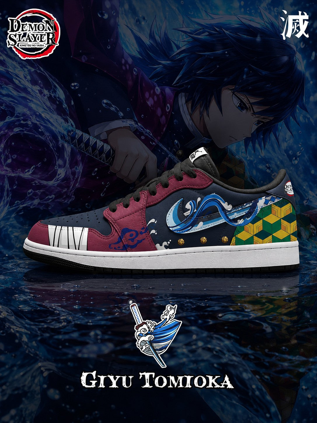 Giyu V.5 Custom Low-Top Court Sneakers