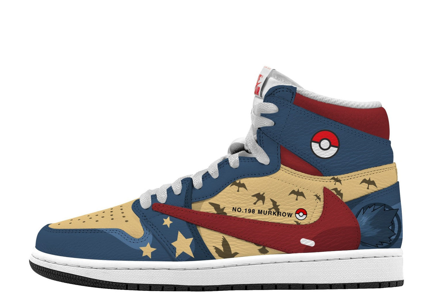 Murkrow V.1 Custom TS High Sneakers