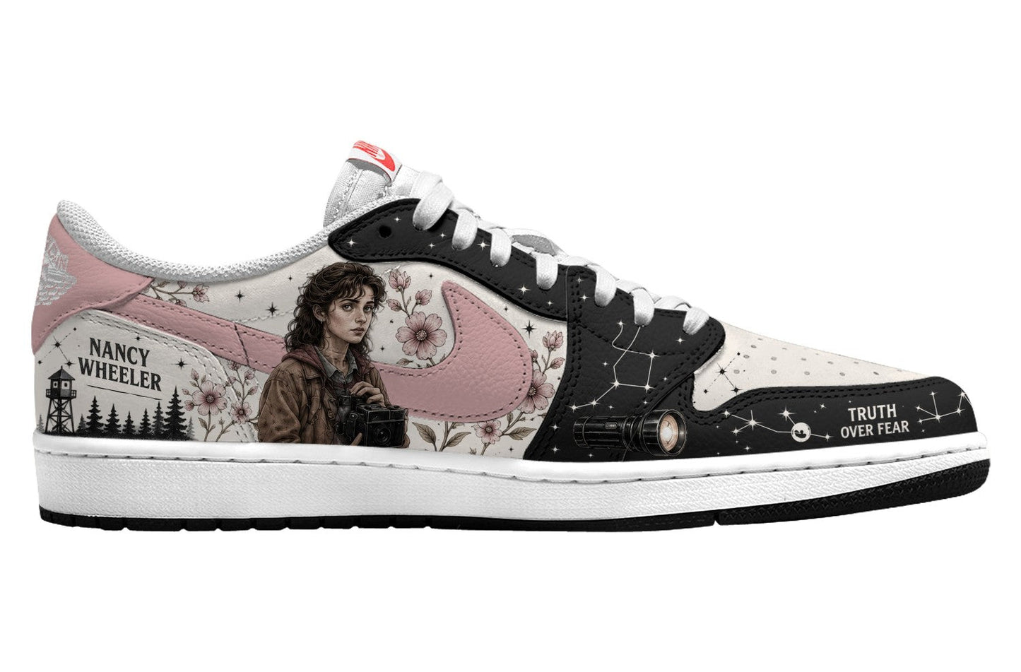 Nancy Wheeler V.1 Custom TS Low Sneakers