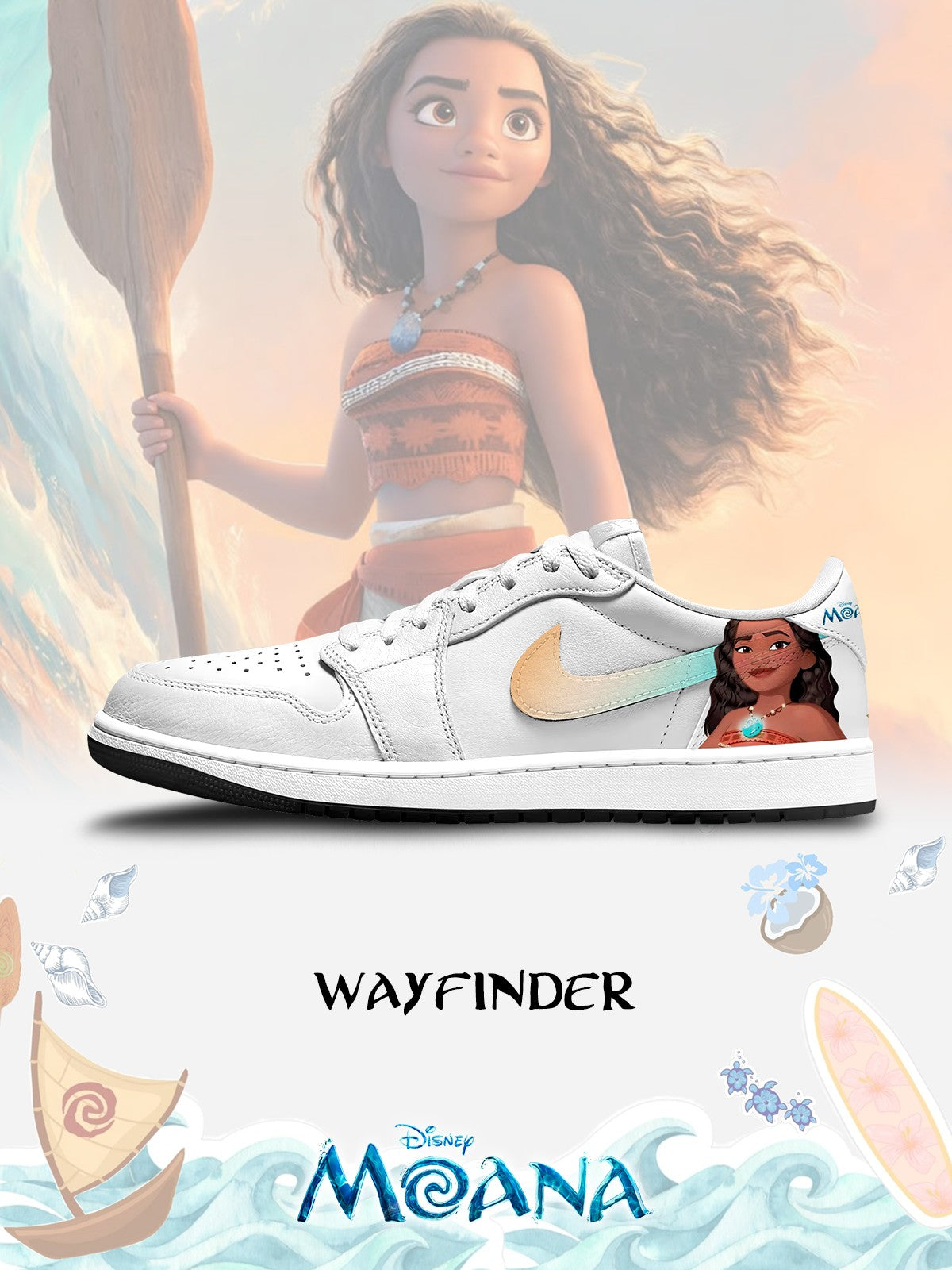 Wayfinder V.1 Custom Low-Top Court Sneakers