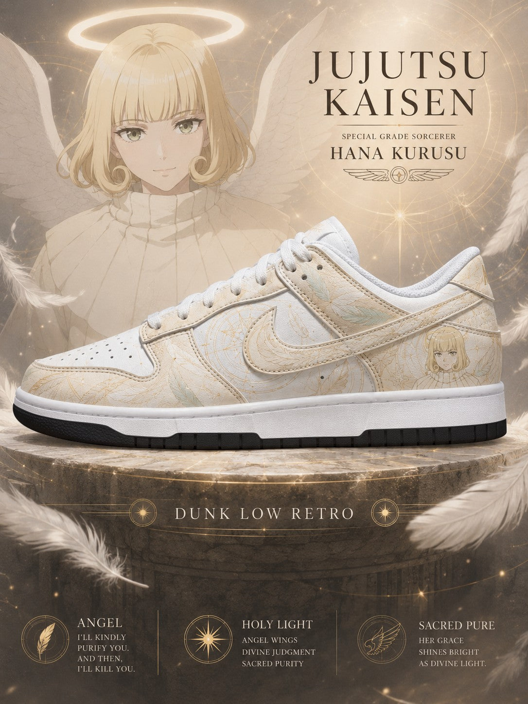 Hana Kurusu V.1 Custom SB-Style Sneakers