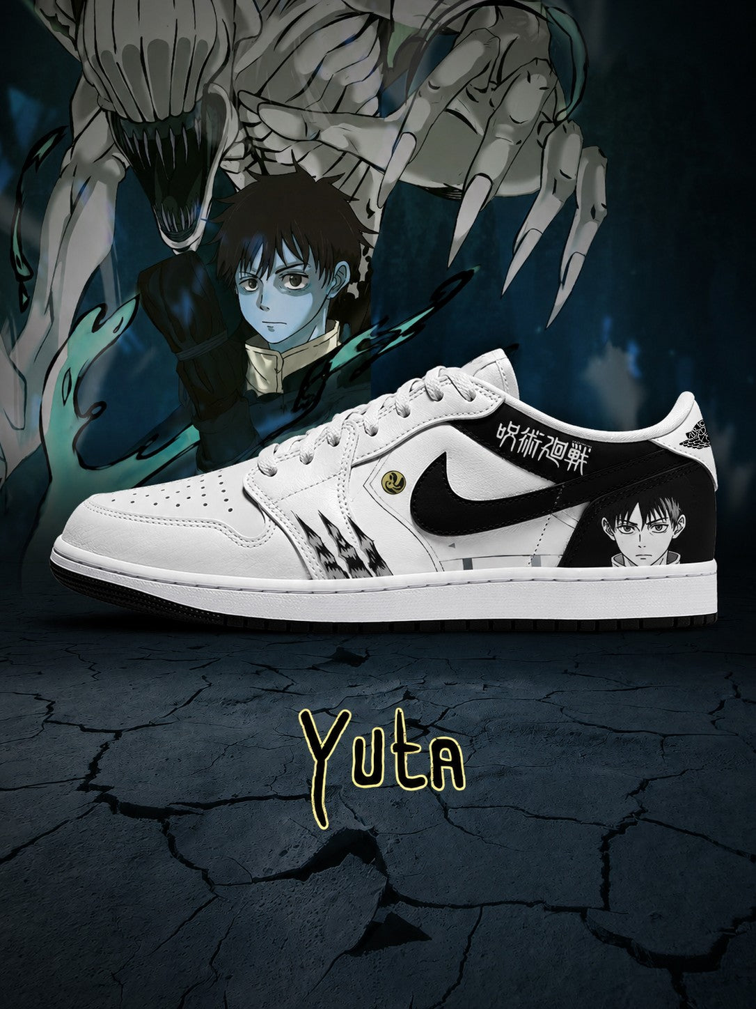 Yuta Okkotsu V.1 Custom Low-Top Court Sneakers