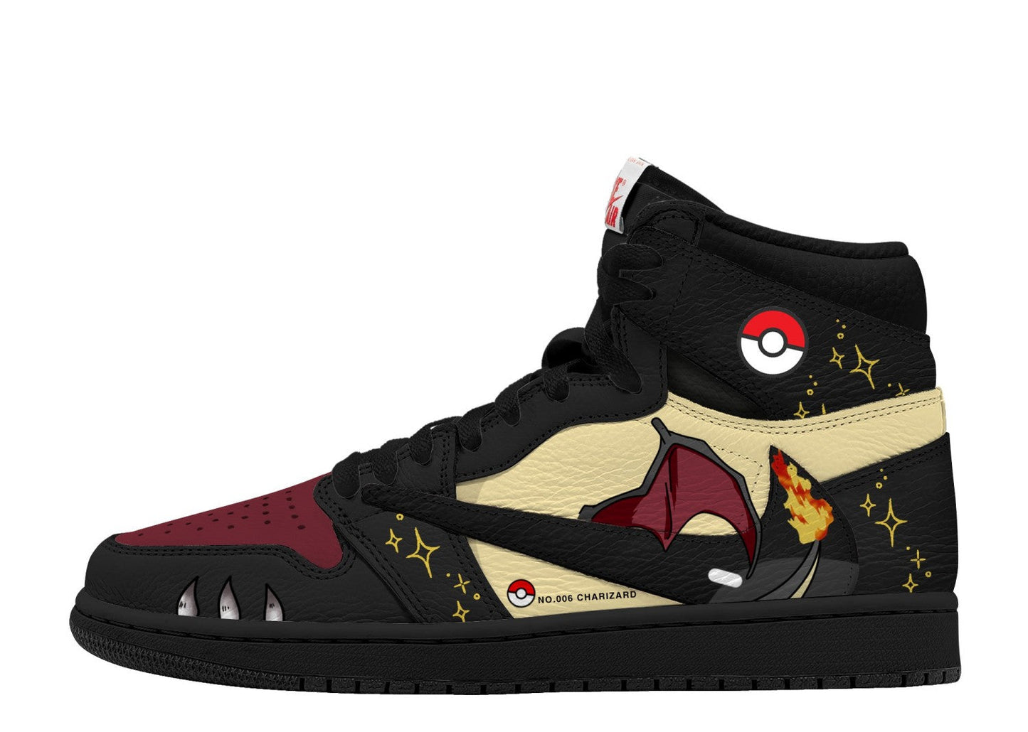 Shiny Charizard V.1 Custom TS High Sneakers