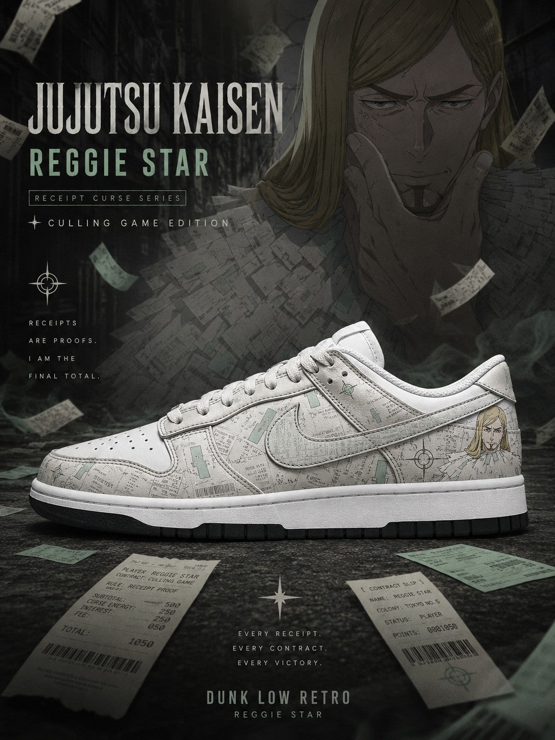 Reggie Star V.1 Custom SB-Style Sneakers