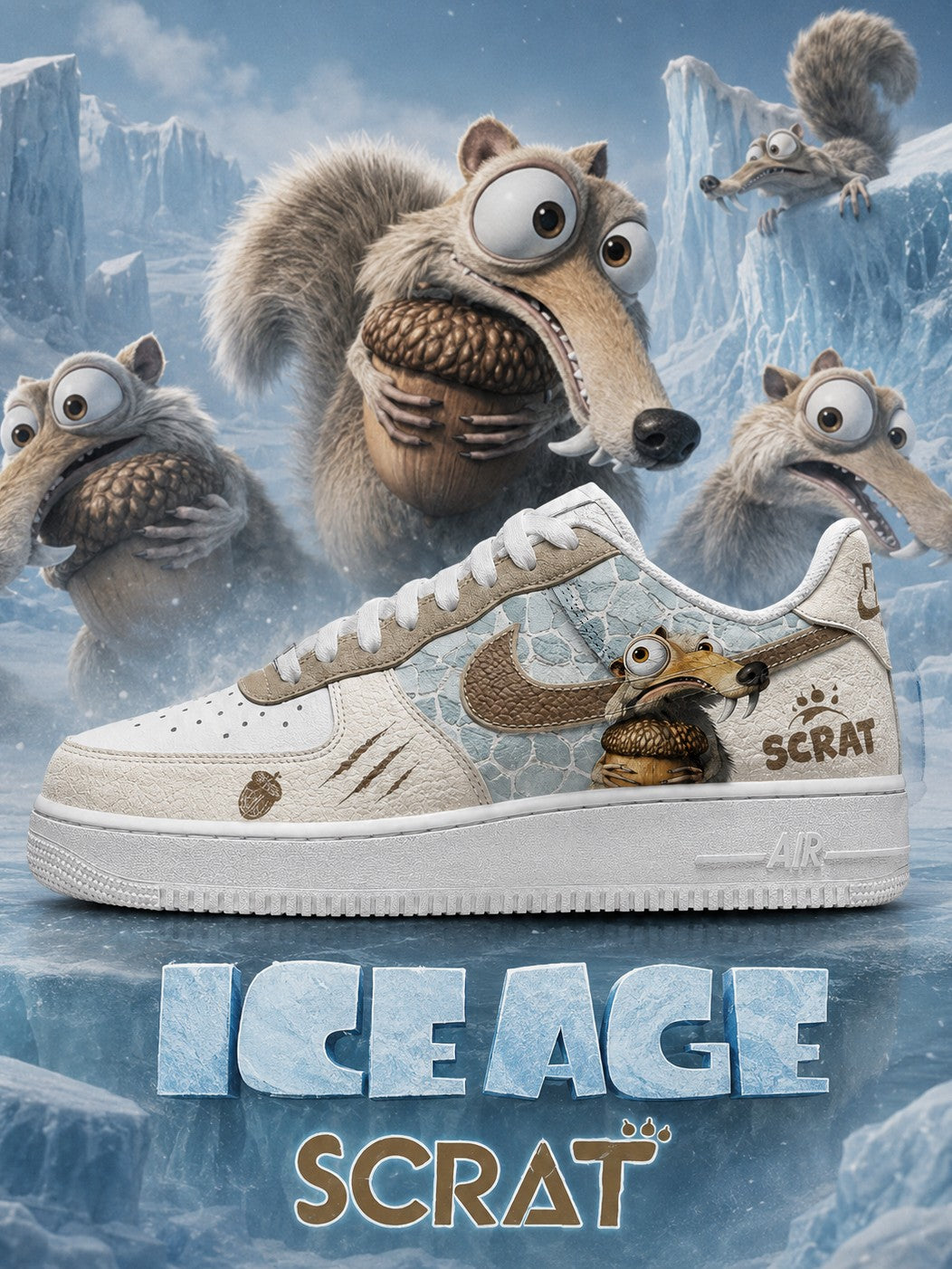 Scrat V.1 Custom Air-Style Sneakers