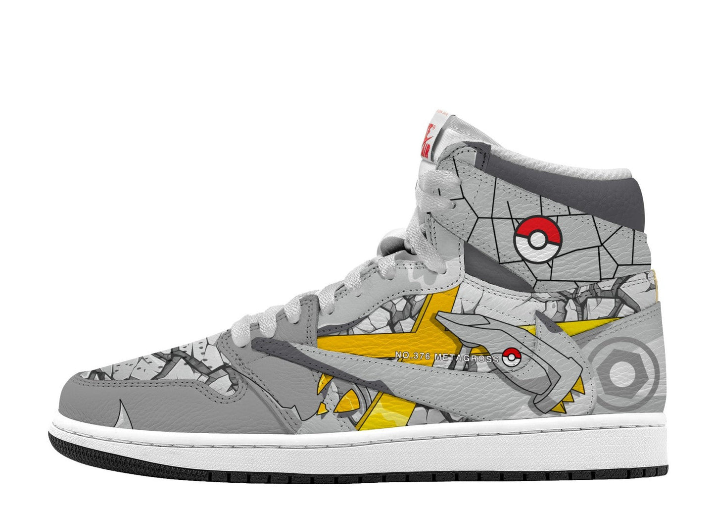 Shiny Metagross V.1 Custom TS High Sneakers