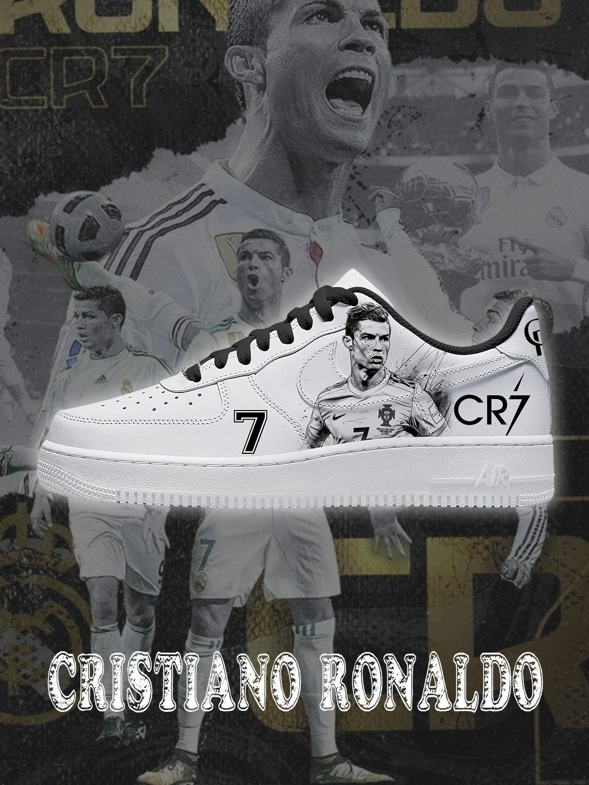 CR7 V.1 Custom Air-Style Sneakers
