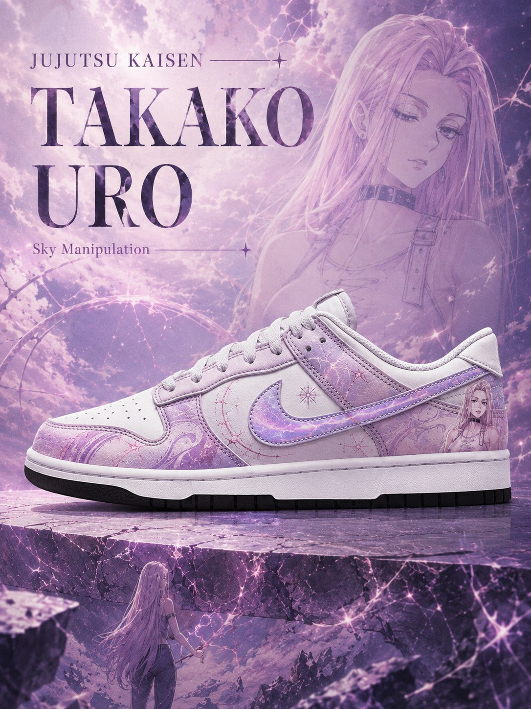 Takako Uro V.2 Custom SB-Style Sneakers
