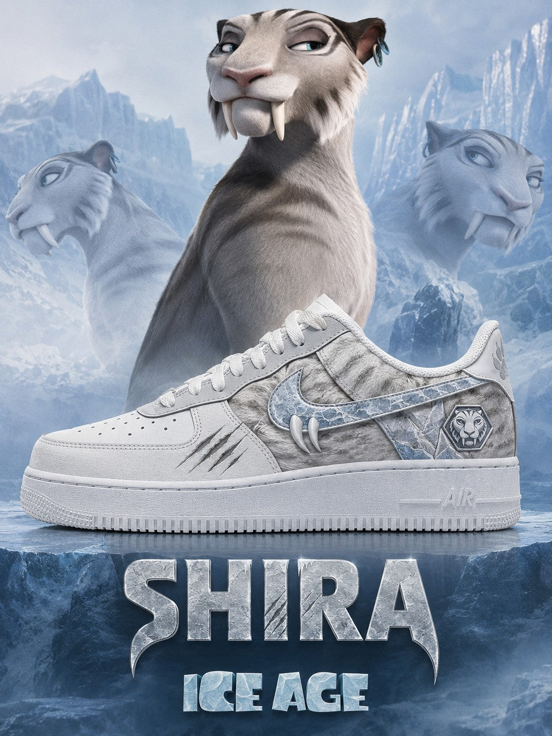 Shira V.1 Custom Air-Style Sneakers