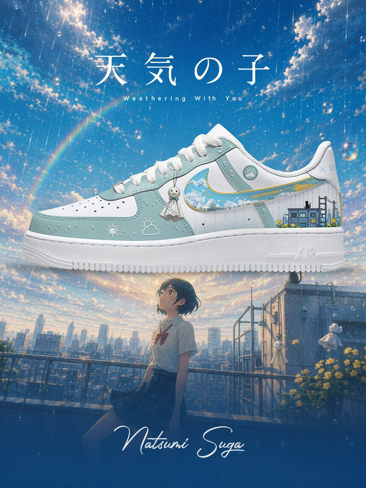 Natsumi Suga V.1 Custom Air-Style Sneakers