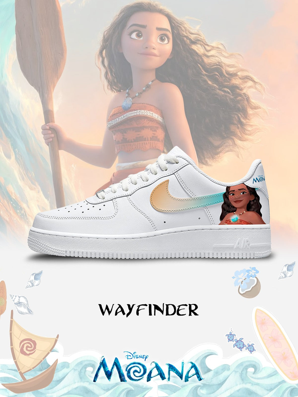 Wayfinder V.1 Custom Air-Style Sneakers