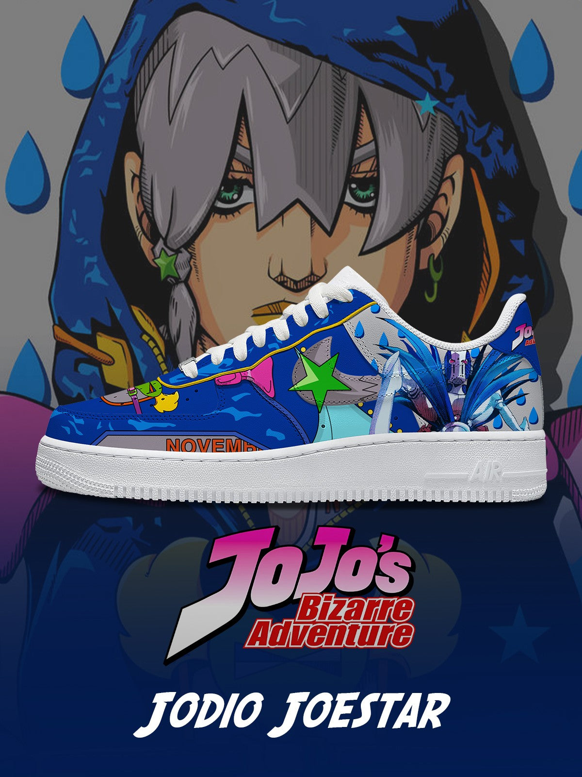 Jodio Joestar V.1 Custom Sneakers