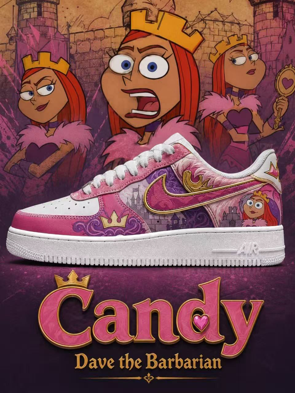 Candy V.1 Custom Air-Style Sneakers