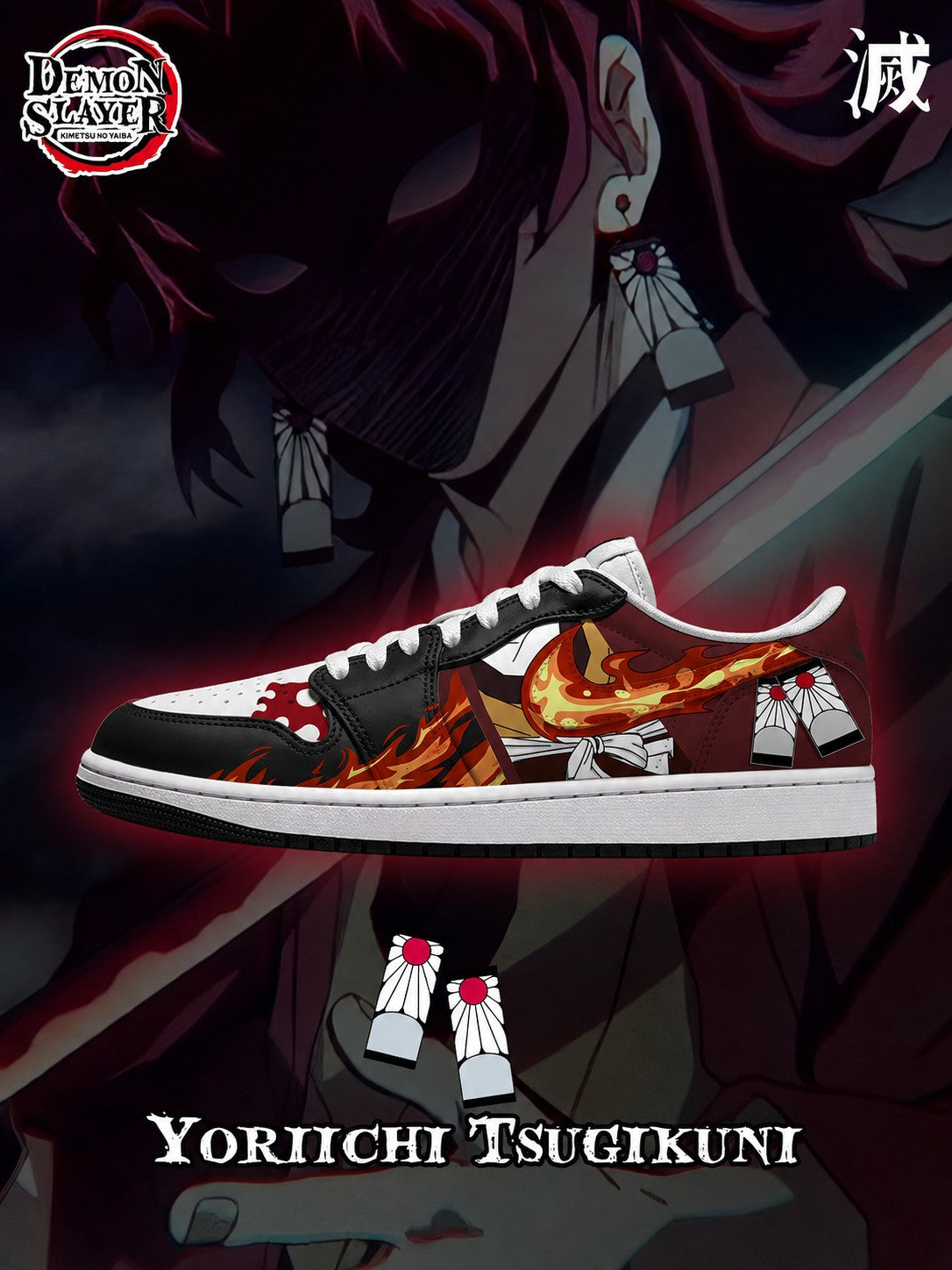 Yoriichi V.5 Custom Low-Top Court Sneakers