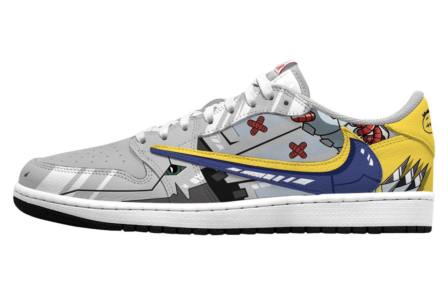 WarGreymon V.1 Custom TS Low Sneakers