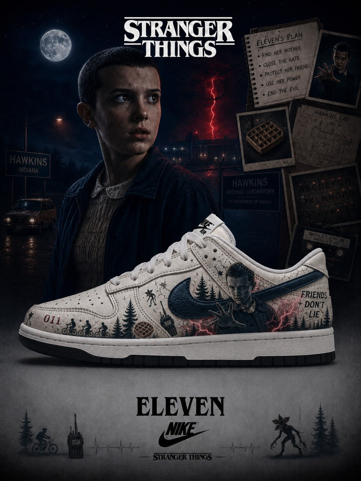 Eleven V.2 Custom SB-Style Sneakers
