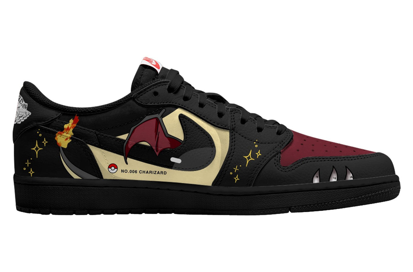 Shiny Charizard V.1 Custom TS Low Sneakers