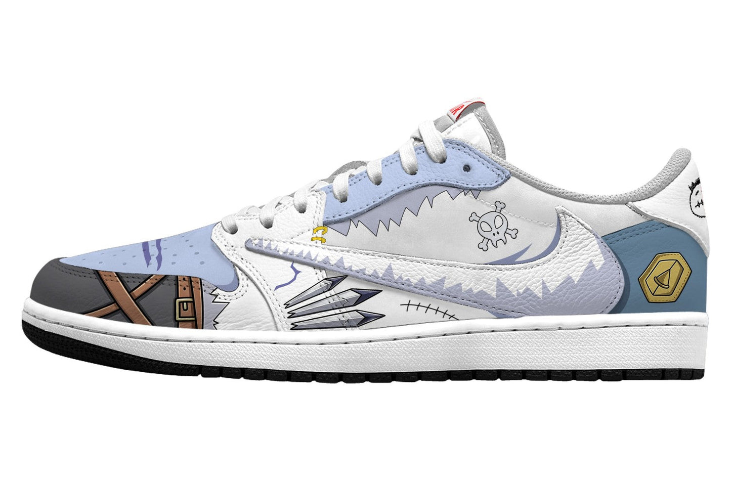 WereGarurumon V.1 Custom TS Low Sneakers