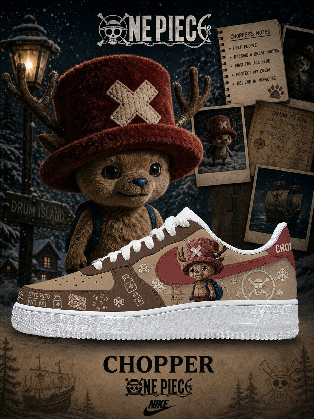 Chopper V.1 Custom Air-Style Sneakers