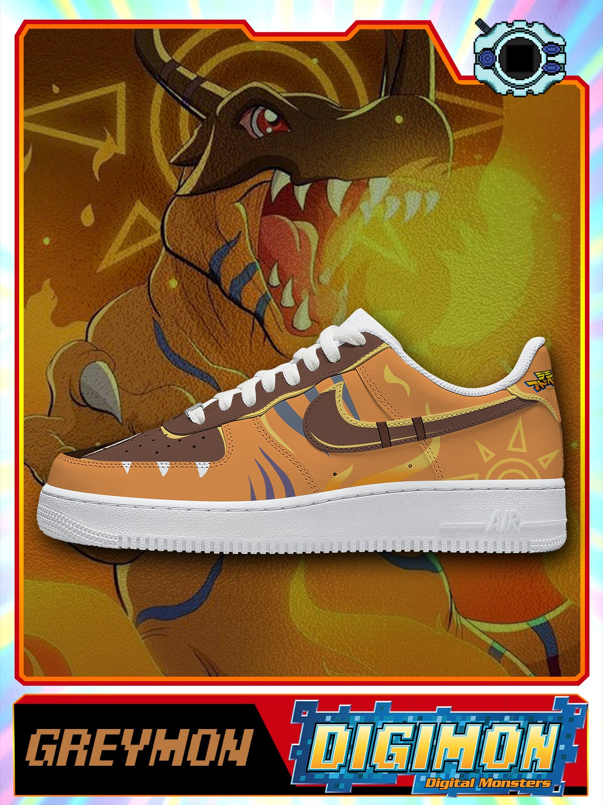 Greymon V.1 Custom Air-Style Sneakers