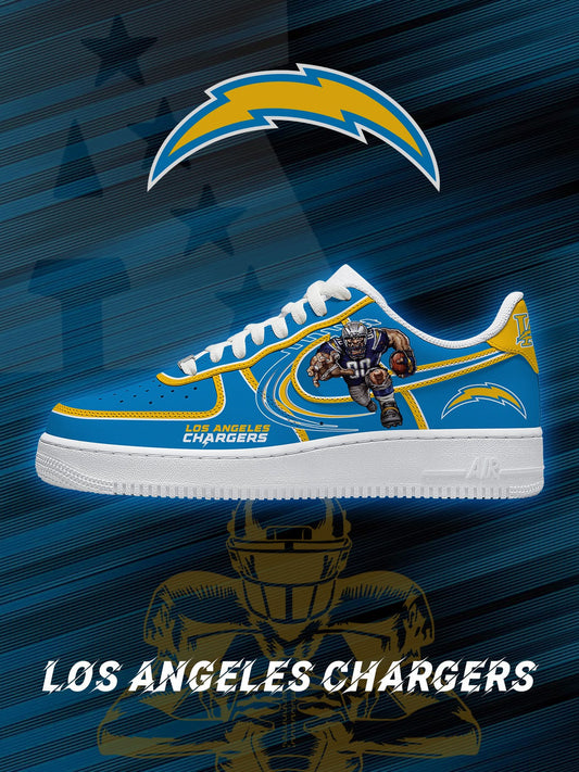 AF1 NFL-洛杉磯電光人隊客製球鞋 V.2