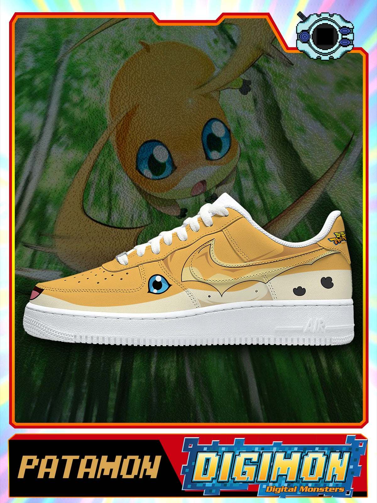 Patamon V.1 Custom Air-Style Sneakers