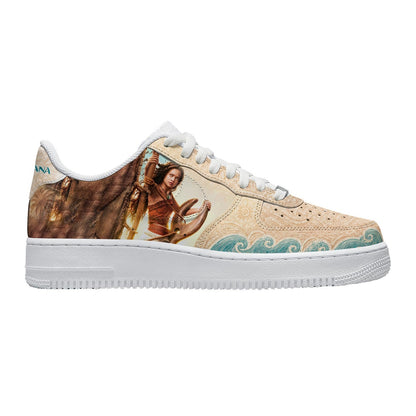 Moana and Maui V.3 Custom Air-Style Sneakers
