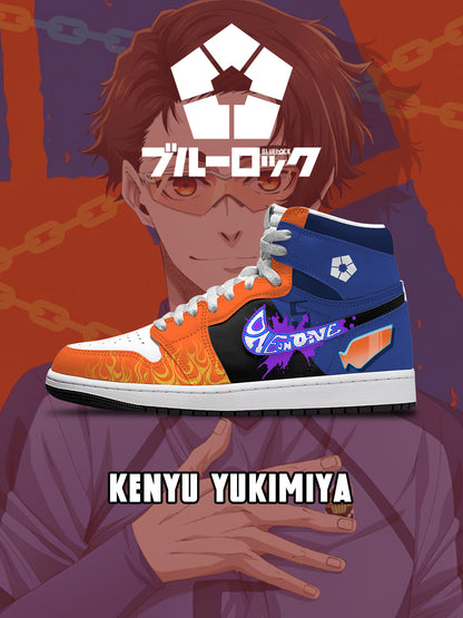 Kenyu Yukimiya V.6 Custom High-Top Sneakers