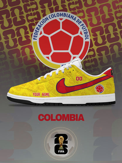 World Cup 2026 Colombia V.1 Custom SB-Style Sneakers