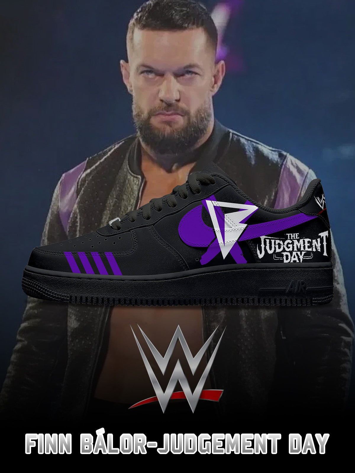 Finn B??lor-Judgement Day V.1 Custom Air-Style Sneakers