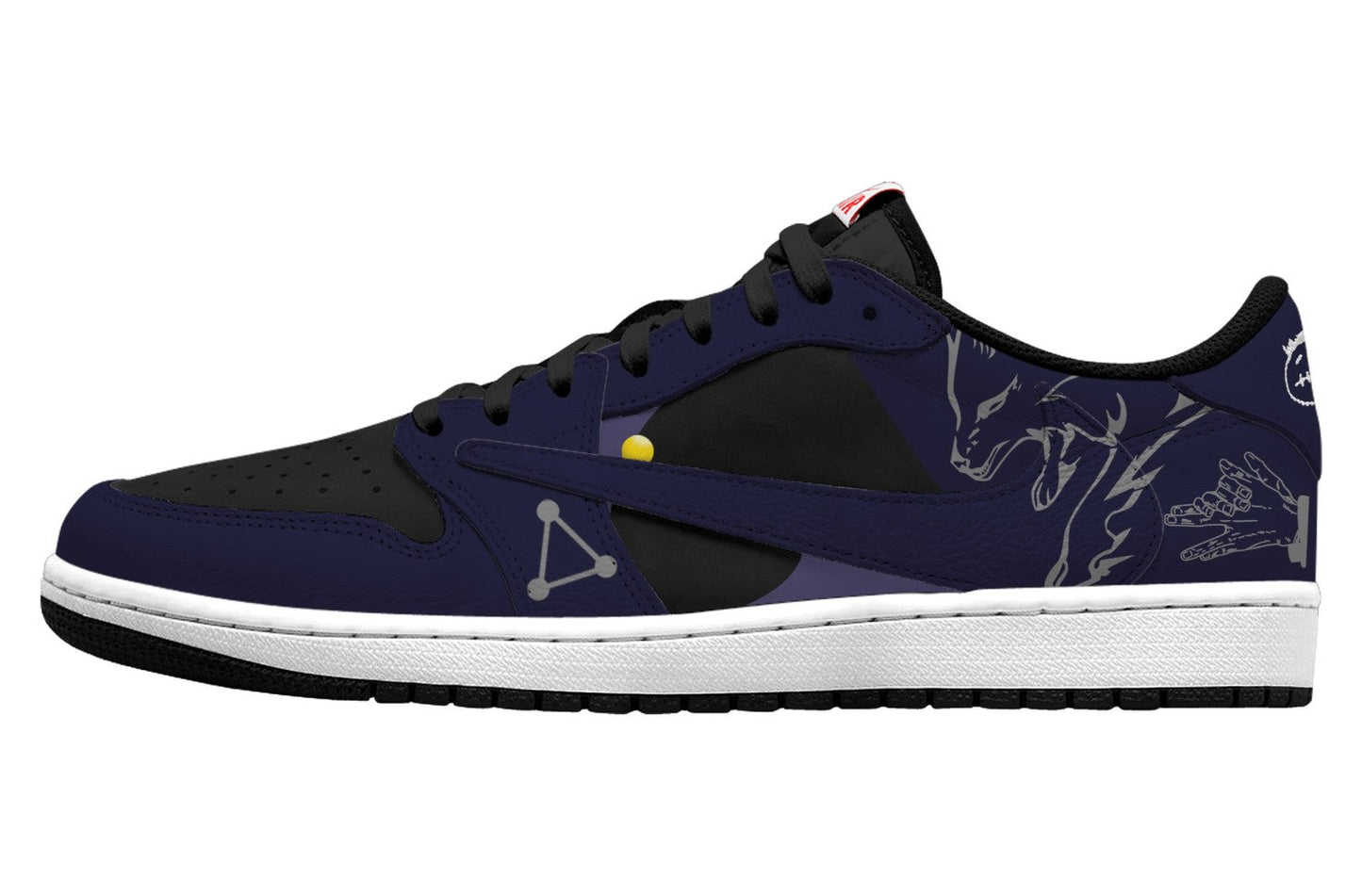 Megumi Fushiguro V.2 Custom TS Low Sneakers