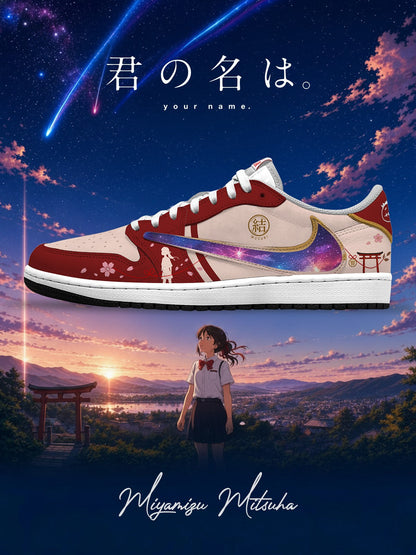 Mitsuha Miyamizu V.2 Custom TS Low Sneakers