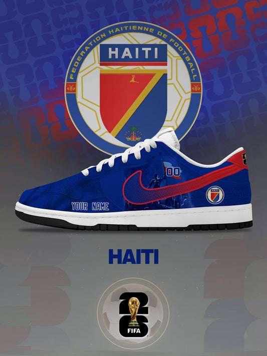 World Cup 2026 Haiti V.1 Custom SB-Style Sneakers